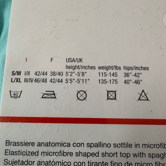 NEW in original packaging, 2-pack wirefree bralettes, size S/M - Picture 9 of 10